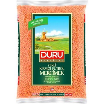 Duru 1 kg Kırmızı Yaprak Mercimek