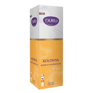 Duru 200 ml Bodrum Mandalinasi Cam Kolonya