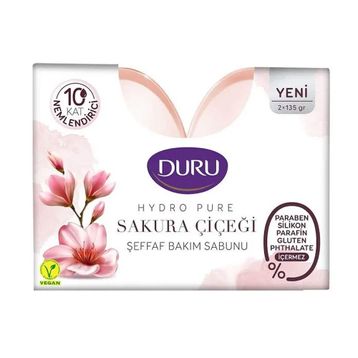 Duru 2x135 gr Hydro Pure Sakura Çiçeği Sabunu