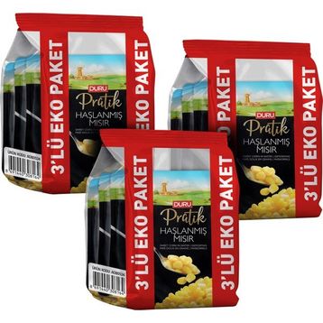 Duru 3'lü 705 gr Pratik Haşlanmış Mısır