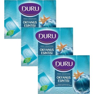 Duru 3x600 gr Fresh Sensations Okyanus Esintisi Duş Sabunu
