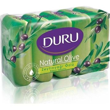 Duru 4x70 gr Saf Doğal Zeytinyağı Özlü Güzellik Sabunu