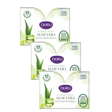 Duru 6x135 gr Hydro Pure Aloe Vera Şeffaf Duş Bakım Sabunu