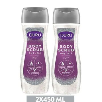 Duru Body Scrub Crystal 2x450 ml Duş Jeli