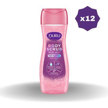 Duru Body Scrub Pink Delight 12x450 ml Duş Jeli