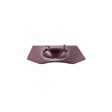 Duru Cam Berber Modeli 100x56 cm Cam Lavabo