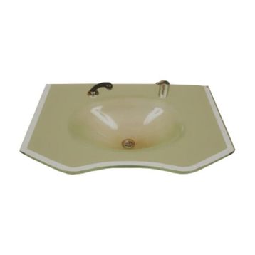 Duru Cam Conan Modeli 80x56 cm Cam Lavabo