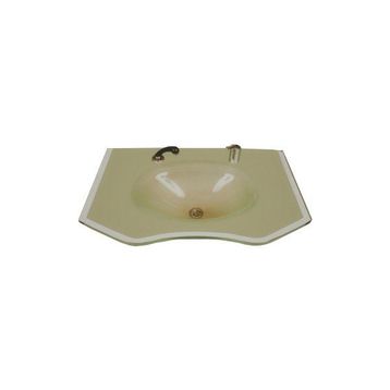 Duru Cam Conan Modeli 80x56 cm Cam Lavabo