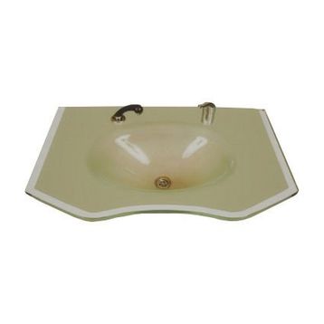 Duru Cam Conan Modeli 80x56 cm Cam Lavabo