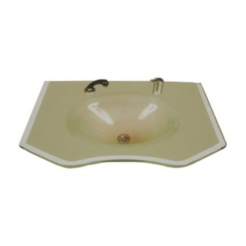 Duru Cam Conan Modeli 80x56 cm Cam Lavabo