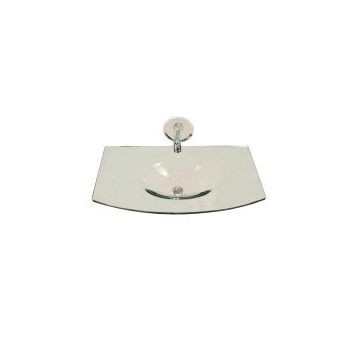 Duru Cam Dore Modeli 90x56 cm Cam Lavabo