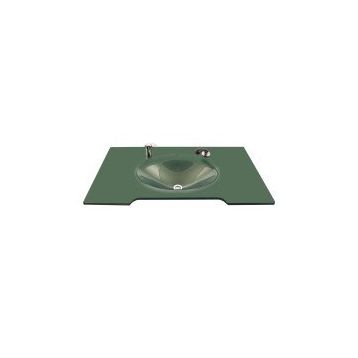 Duru Cam Jumbo Modeli 100x56 cm Cam Lavabo
