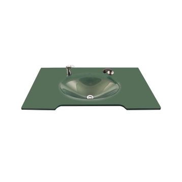 Duru Cam Jumbo Modeli 90x56 cm Cam Lavabo