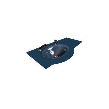 Duru Cam Kristal Modeli 70x56 cm Cam Lavabo