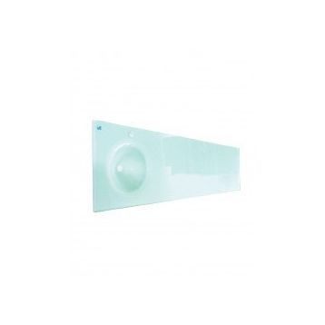 Duru Cam Vizyon Modeli 100x56 cm Cam Lavabo