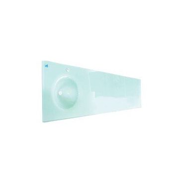 Duru Cam Vizyon Modeli 70x56 cm Cam Lavabo
