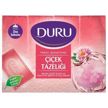 Duru Çiçek Tazeliği 4x150 gr Banyo Sabunu
