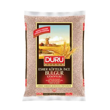 Duru Çiğköftelik 1 kg Esmer İnce Bulgur