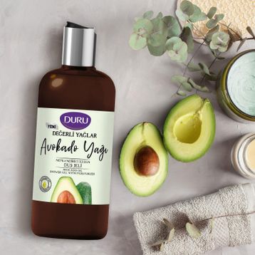 Duru Değerli Yağlar Avokado 6x500 ml Duş Jeli
