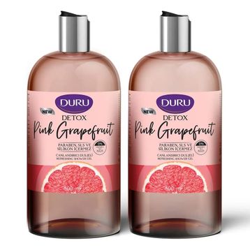 Duru Detox 2x500 ml Pembe Greyfurt Duş Jeli