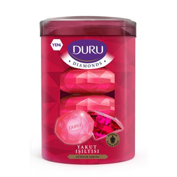 Duru Diamonds Series Red 4x90 gr Katı Sabun