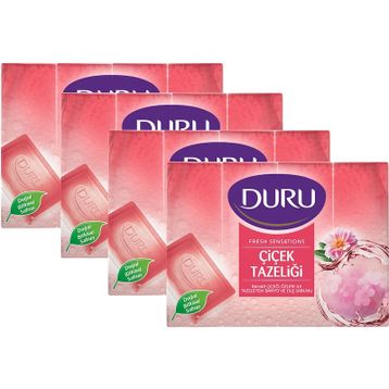 Duru Fresh Çiçek Tazeliği 4x600 gr Duş Sabunu