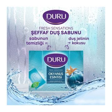 Duru Fresh Sens Okyanus Esintisi 440 gr 2 Adet Güzellik Sabunu