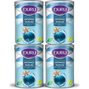 Duru Fresh Sensations 4x400 gr Okyanus Tazeliği 16 Adet Güzellik Sabunu