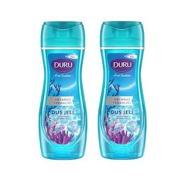 Duru Fresh Sensations Okyanus Ferahlığı 2x650 ml Duş Jeli
