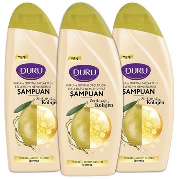 Duru Kolajen Zeytinyağı 3x500 ml Şampuan