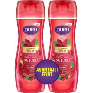 Duru Lux Perfumes 2x450 ml Jasmin & Amber Duş Jeli