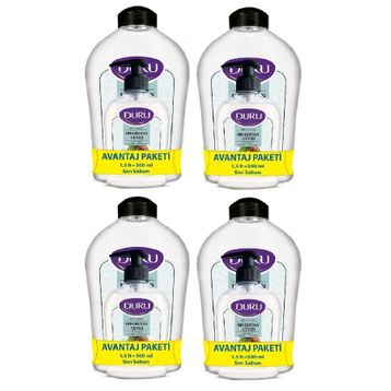 Duru Nem Terapisi Hindistan Cevizli 4x1.5 lt + 4x300 ml Sıvı Sabun