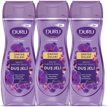 Duru Perfume Orkide Özleri 3x450 ml Duş Jeli