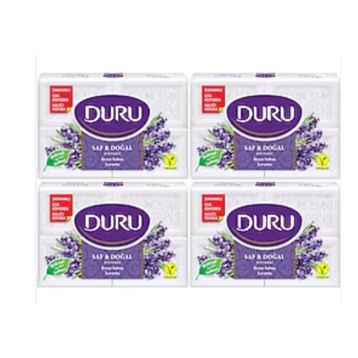Duru Saf & Doğal Lavanta Kalıp 4x150 gr Sabun