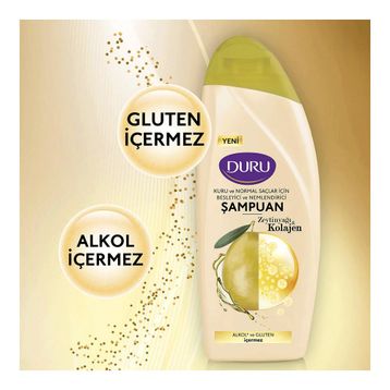 Duru Zeytinyağlı 3x500 ml Şampuan