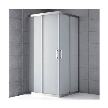 Durul 80x110 cm Kare Buzlu 5 mm Yükseklik 190 cm Duşakabin