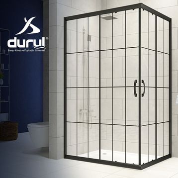 Durul Dikdörtgen 80x110 cm 5 mm Duşakabin