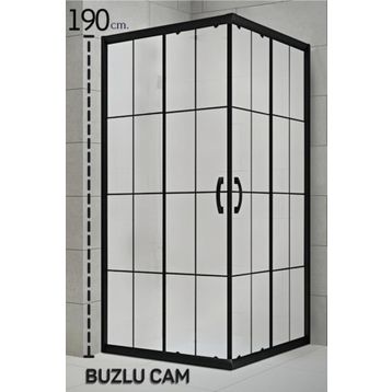 Durul Dikdörtgen 80x90 cm Duşakabin