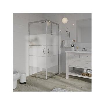 Durul Kare 5 MM Kumlama Box 80x80 CM Duşakabin