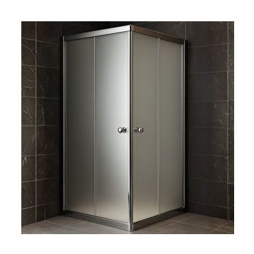 Durul Kare Buzlu Cam 70x85 cm Duşakabin