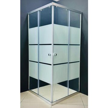 Durul Kare Kumlama Box Desen 5 MM 70x130x190 CM Duşakabin
