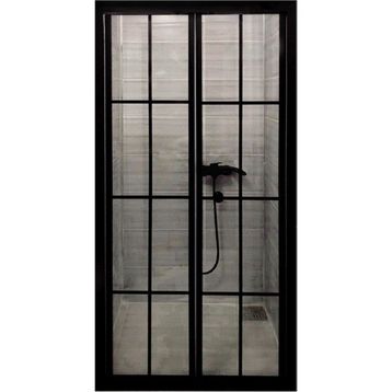 Durul KKS10 103 cm Katlanır Kapısı Şeffaf Teknesiz Duşakabin