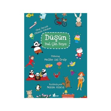 Düşün, Bul, Çiz, Boya - Melike Gül Eralp