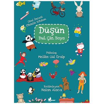 Düşün, Bul, Çiz, Boya - Melike Gül Eralp