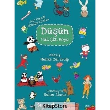 Düşün, Bul, Çiz, Boya - Melike Gül Eralp