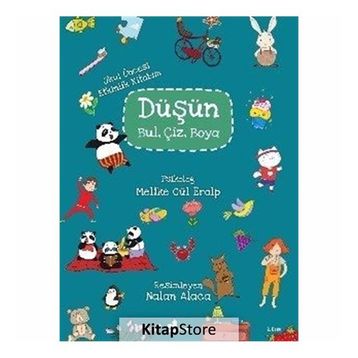 Düşün, Bul, Çiz, Boya - Melike Gül Eralp