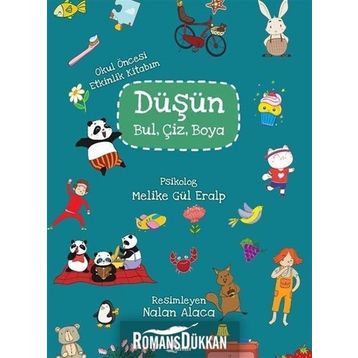 Düşün, Bul, Çiz, Boya - Melike Gül Eralp