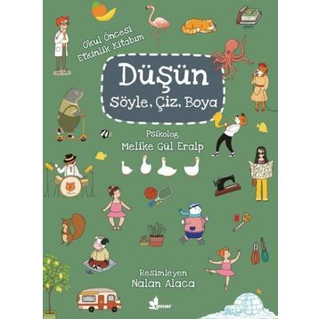Düşün Söyle Çiz Boya - Çınar Yayınları