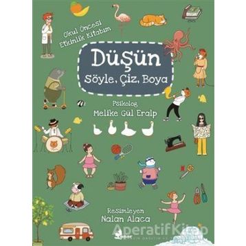 Düşün Söyle Çiz Boya - Çınar Yayınları