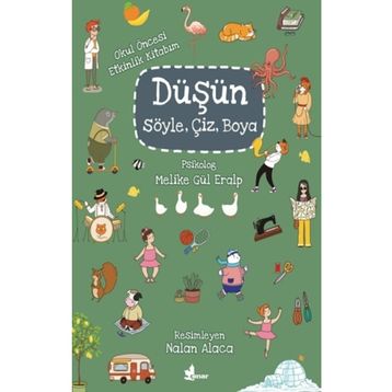 Düşün Söyle Çiz Boya - Çınar Yayınları